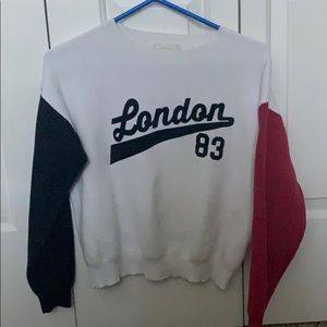 Forever 21 London sweater